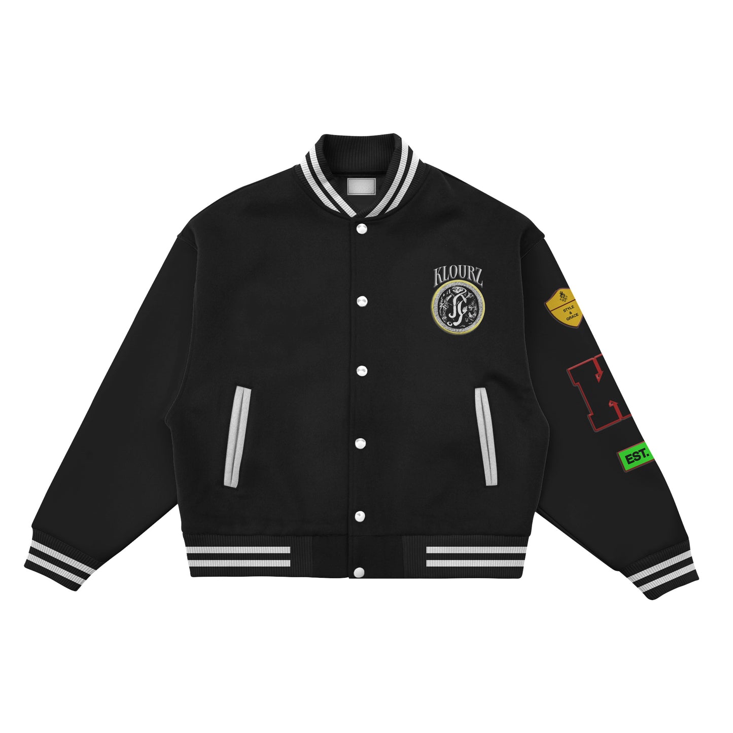 Klourz Varsity - Black