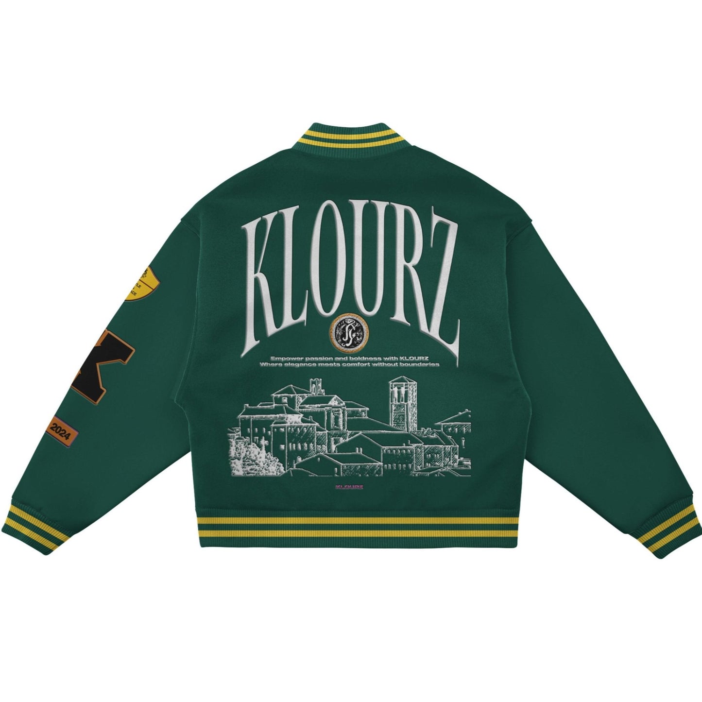 Klourz Varsity - Emerald green